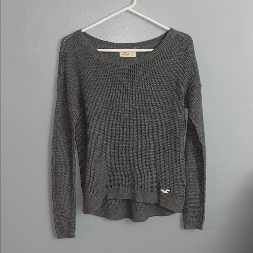 Cable knit sweater